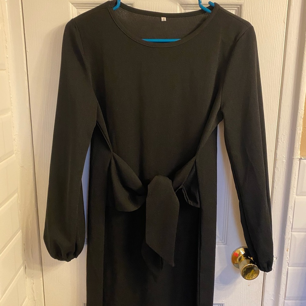 Black tie dress